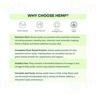 Health Horizons Roasted Hemp Seeds 500gm