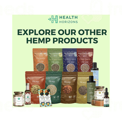 Health Horizons Roasted Hemp Seeds 500gm