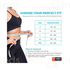 Be Safe Forever Ls Support Waist Large Grey Belt 1