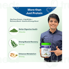 Oziva Protein & Herbs For Men Chocolate Flavour 453gm