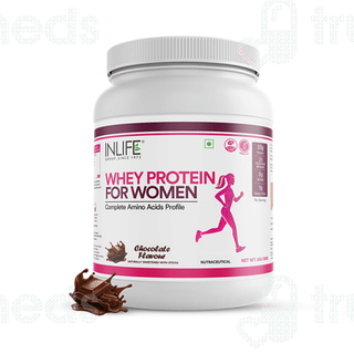 Inlife Whey Protein For Women Chocolate Flavour 500gm