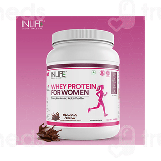 Inlife Whey Protein For Women Chocolate Flavour 500gm