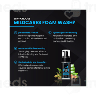 Mildcares Men Natural Intimate Wash 100Ml