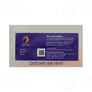 Osto Care Ostomy Air Vent Pack Of 10