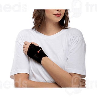 Be Safe Forever Wrist Band Support With Thumb Black 1
