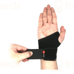 Be Safe Forever Wrist Band Support With Thumb Black 1