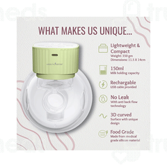 Healthsense Wearable Bp 501 Electric Breast Pump 1