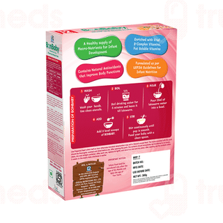 Evexia Bonbaby Wheat & Mixed Fruit 12 Month Onwards Fortified Infant Cereal 300gm