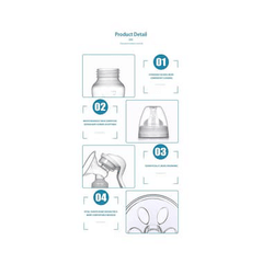 Loop White Manual Breast Pump 1