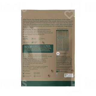 Khari Foods Indian Flax Seeds 200gm