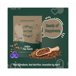 Khari Foods Indian Flax Seeds 200gm