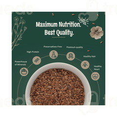 Khari Foods Indian Flax Seeds 200gm