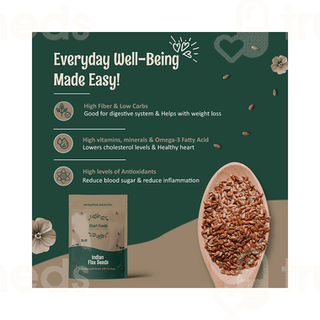 Khari Foods Indian Flax Seeds 200gm