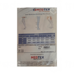 Medtex Anti Embolism Dvt Stocking Xl Pair 1 Medtex Anti Embolism Dvt Stocking Xl Pair 1