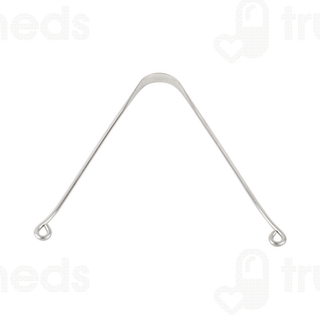 Healthandyoga Steloswipe Lite Stainless Steel Tongue Cleaner 1