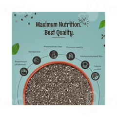 Khari Foods Chia Seeds 200gm