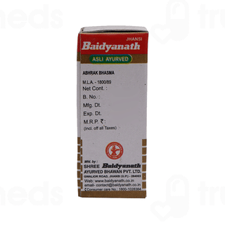 Baidyanath Jhansi Abhrak Bhasma Sahastraputi 1gm