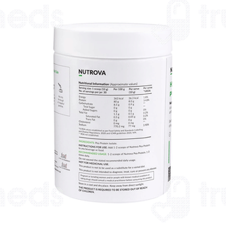 Nutrova Pea Protein Unflavoured 300gm