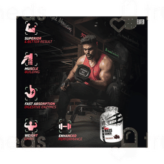 Elated Sports Science Insane Mass Gainer Creamy Chocolate 3000Gm