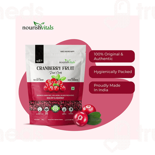 Nourishvitals Cranberry Fruit Dried Candy 200gm