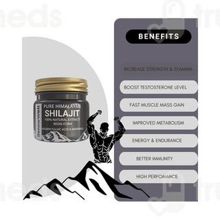 Renewwell Pure Himalayan Shilajeet Resin Form 20gm