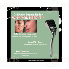 House Of Beauty Derma 540 Titanium Needles Roller 1