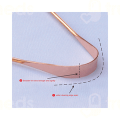 Healthandyoga Qswipe Copper Tongue Cleaner 1