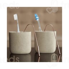 Healthandyoga Qswipe Copper Tongue Cleaner 1