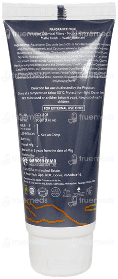 Ray Back Soft Spf 50 Mineral Sun Screen 50gm