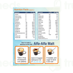 Medilexicon Alfa Alfa Malt 250gm