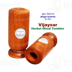 Vijaysar Herbal Wood Tumbler 1