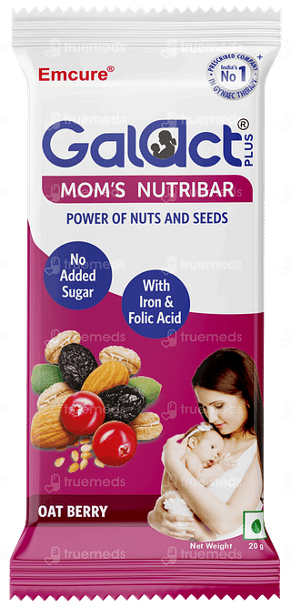 Galact Plus Oat Berry No Added Sugar Moms Nutribar 20gm