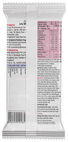 Galact Plus Oat Berry No Added Sugar Moms Nutribar 20gm