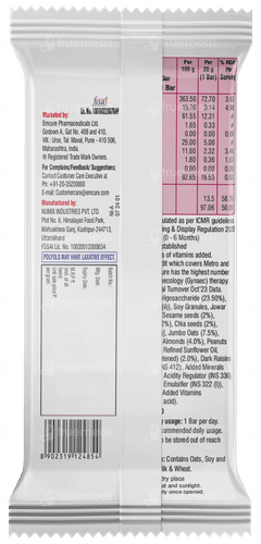 Galact Plus Oat Berry No Added Sugar Moms Nutribar 20gm