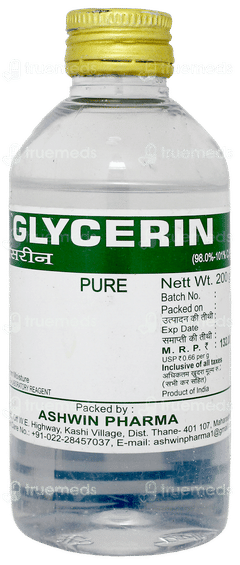 Ashwin Glycerin Pure 200gm
