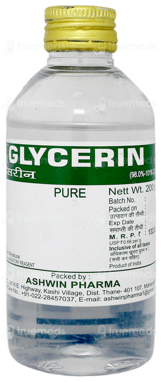 Ashwin Glycerin Pure 200gm