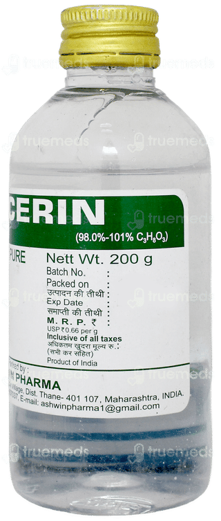Ashwin Glycerin Pure 200gm