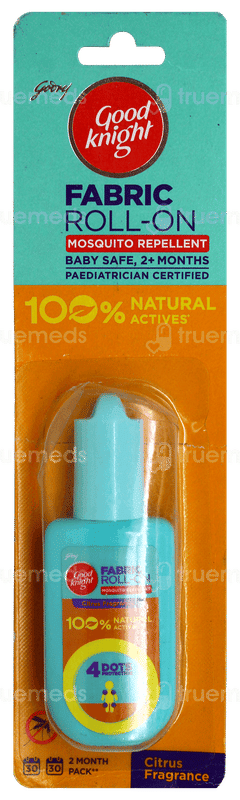 Good Knight New Mosquito Repellent Fabric Roll On 8Ml Good Knight New Mosquito Repellent Fabric Roll On 8Ml