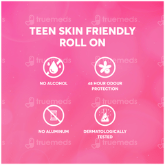 Eva Shine Wild Berries & Tahiti Monoi Oil Deo Roll On 50ml