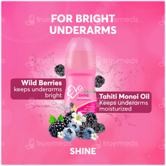 Eva Shine Wild Berries & Tahiti Monoi Oil Deo Roll On 50Ml