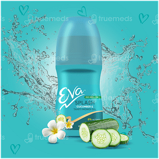 Eva Splash Cucumber & Tahiti Monoi Oil Deo Roll On 50ml