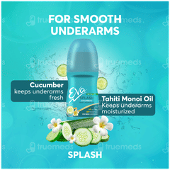 Eva Splash Cucumber & Tahiti Monoi Oil Deo Roll On 50ml