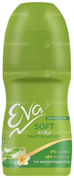 Eva Soft Aloe & Tahiti Monoi Oil Deo Roll On 50ml