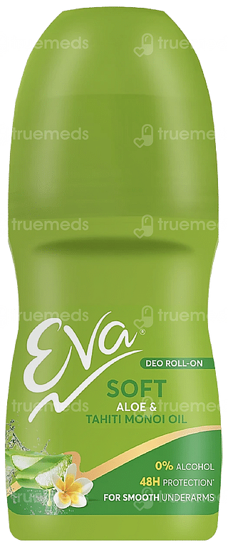 Eva Soft Aloe & Tahiti Monoi Oil Deo Roll On 50ml