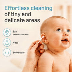 Pigeon 0+ Months Cotton Swabs 200 Pigeon 0+ Months Cotton Swabs 200