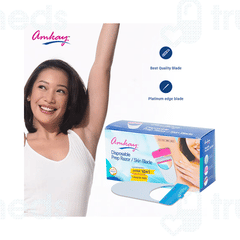 Amkay Disposable Prep Razor Skin Blade 10 + 1 Free