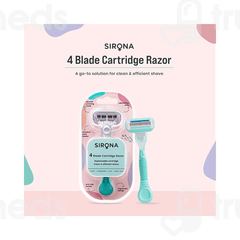 Sirona 4 Blade Cartridge Razor 1