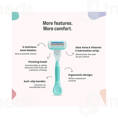 Sirona 4 Blade Cartridge Razor 1