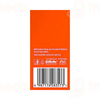 Gillette Fusion 5 Cartridge Pack Of 6