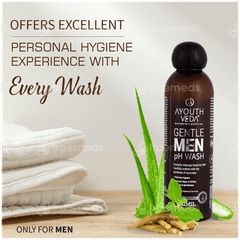 Ayouthveda Gentle Men Ph Wash 180ml